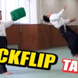 Budo Master teaches BACKFLIP【TAIDO】