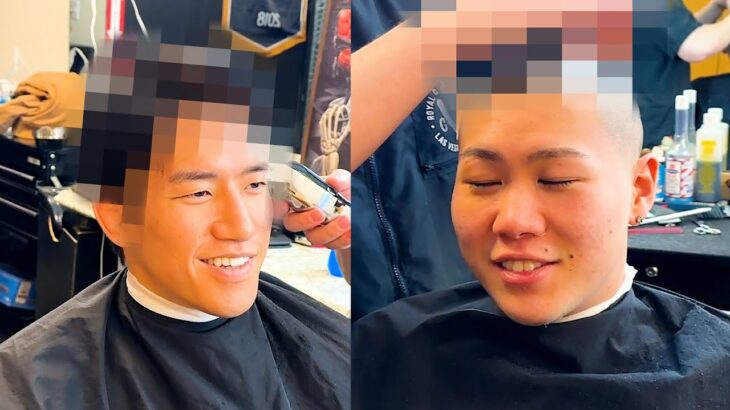 アメリカのBarberで髪型をお任せにしたらとんでもないことに…