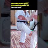 Grab the enemy’s throat with your eyes blinded! [Okinawa Gojuryu Karate]