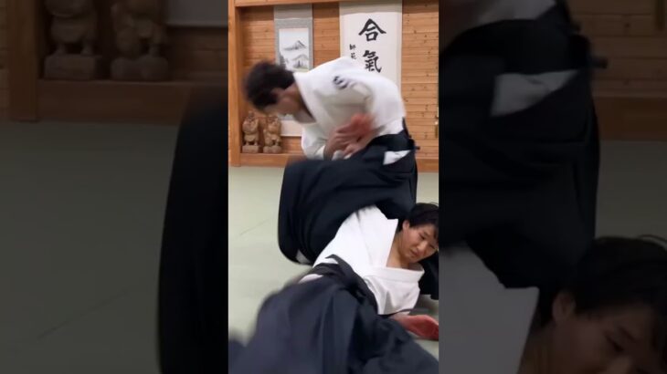 A special move that combines Aikido and professional wrestling! [Kenoh Special]