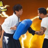 Aikido master takes a heavyweight punch! Learn hook Punche and body Punche
