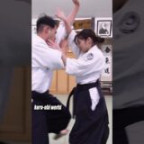 The girl throws a big guy over and over again!【AIKIDO】