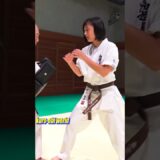 High Speed Punch Girl! Youna Mokudai（Shinkyokushinkai) at her first appearance in “Kuro-obi World”