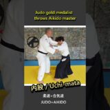 Judo gold medalist’s big throw blows away Aikido master