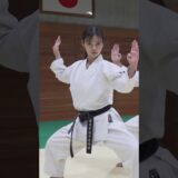This Karate Girl Learns Okinawa Karate Kata
