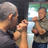 YouTube初登場！前編【徒手空拳】の追求者、新垣盛賢先生の攻防稽古×熊澤伸哉