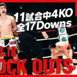 【ダウン・KO集】KNOCK OUTS 24.8.18 Krush.164