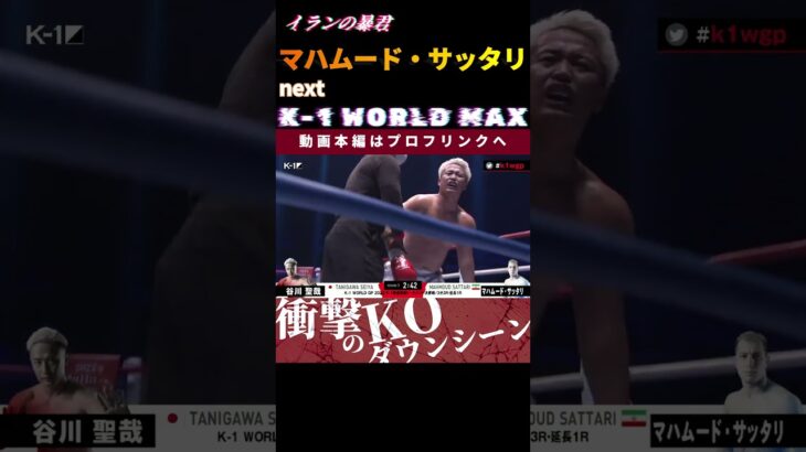 【イランの暴君】マハムード・サッタリ　next.K-1 WORLD GPクルーザー級タイトルマッチ！　次回、K-1 WORLD MAX 2024 9.29代々木競技場 第二体育館チケット好評発売中！