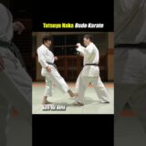 Attacks your shin with a kick! Intense technique of traditional karate.