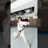 The beautiful and precise movements of karate