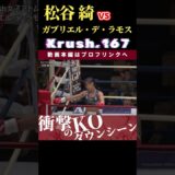 【Krush.167】パープル・ローズ：松谷 綺vs ガブリエル・デ・ラモス　第68回K-1アマチュア 12.1東京・GENスポーツパレスチケット好評発売中！