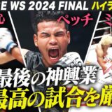 2024年12月21日に開催された「RISE WORLD SERIES 2024 FINAL」のハイライトシーンを厳選してお届け! |12.21 RISE WS 2024 FINALアベマで無料生中継