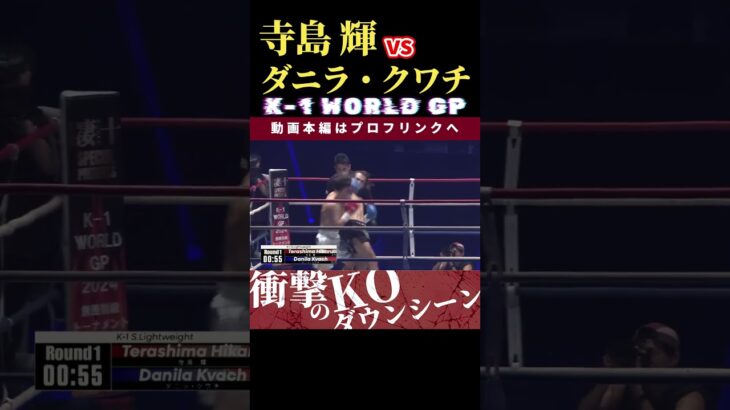 【K-1 WORLD GP 2024 in TOKYO～FINAL～】シャイニング・ストライカー：寺島 輝　vs　ベラルーシの切り込み隊長：ダニラ・クワチ