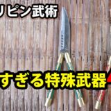 大嶋良介（フィジ・アーニス・クラブ）フィリピン武術 特殊武器②「“手の内”武器術」Arnis　Palm Weapon