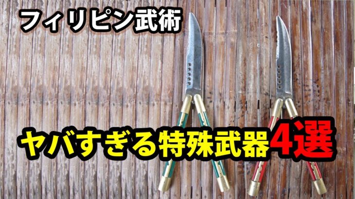 大嶋良介（フィジ・アーニス・クラブ）フィリピン武術 特殊武器②「“手の内”武器術」Arnis　Palm Weapon