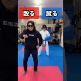 殴るか蹴るかどっち？#shorts #karate