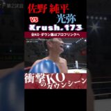 【Krush.173】佐野 純平 vs 光弥 KOシーン/next 2025.5.18.Krush.174,175 チケット好評発売中