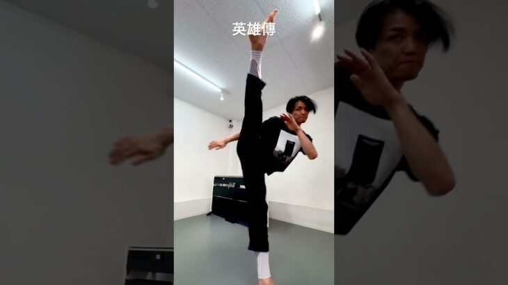 ラストに注目　英雄傳ハイキック