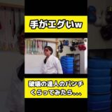 【破壊の達人】ブロックを叩き割る男のパンチが危険すぎる