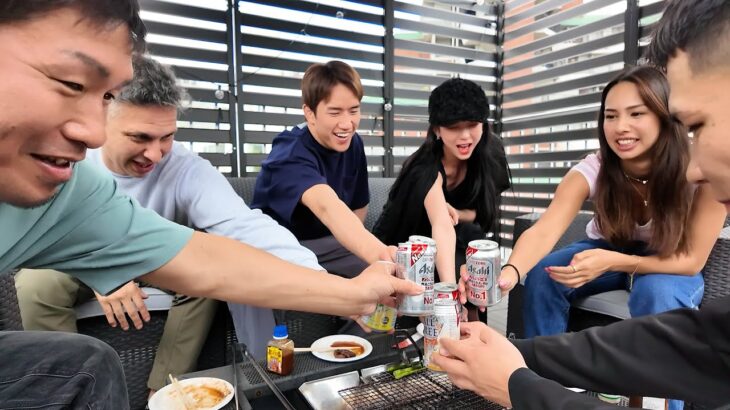 チームみんなでBBQした！