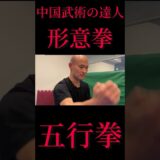 中国武術の達人！！五行拳！