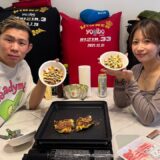 7年間推し続けてるラウンドガールとお好み焼き作りながら色々聞いてみた