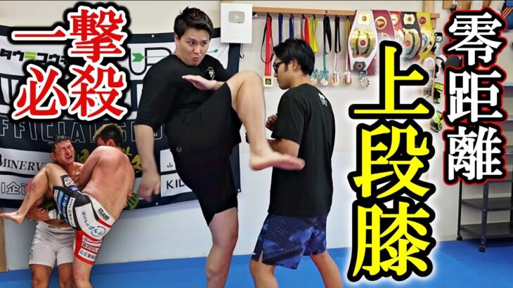 【極真世界王者の膝蹴り理論】上田幹雄がRIZINで魅せた“一撃必殺の零距離上段膝蹴り”を徹底解説！！