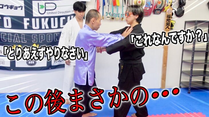 太極拳の達人がよく分からない凄い技をやってきた、、、