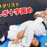 A current Judo gold medalist teaches her signature move, the armbar, to an Aikido master
