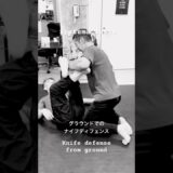 倒れた状態でのナイフディフェンス#mikhailryabko #systema