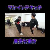 石井東吾のワンインチキックのあまりの重さに行雄絶句 #ワンインチチャンネル #石井東吾