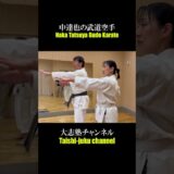 The image of your center of gravity when pulling hand / Budo Karate
