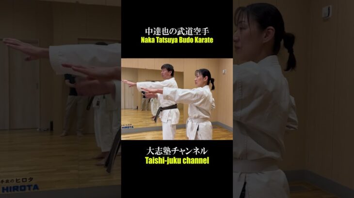 The image of your center of gravity when pulling hand / Budo Karate