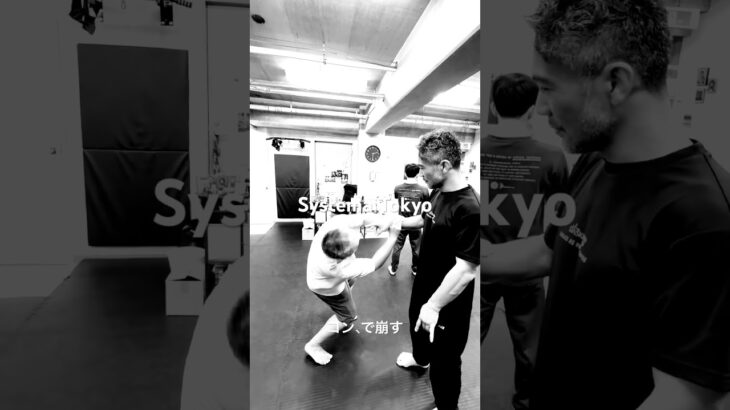 コン、で崩す　#mikhailryabko #systema #システマ #システマリャブコ #システマ東京