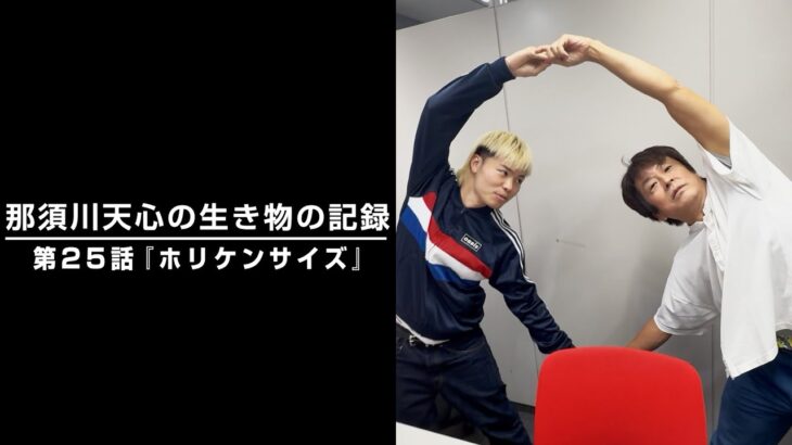 那須川天心の生き物の記録　第25話　「ホリケンサイズ」