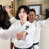 The Shock of “Sanchin”! Karate Woman Gets Back Struck and Lower Body Kicked! [Hiyori Kanazawa]