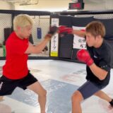 BD17.5直前の竹見君とスパーリングした結果…