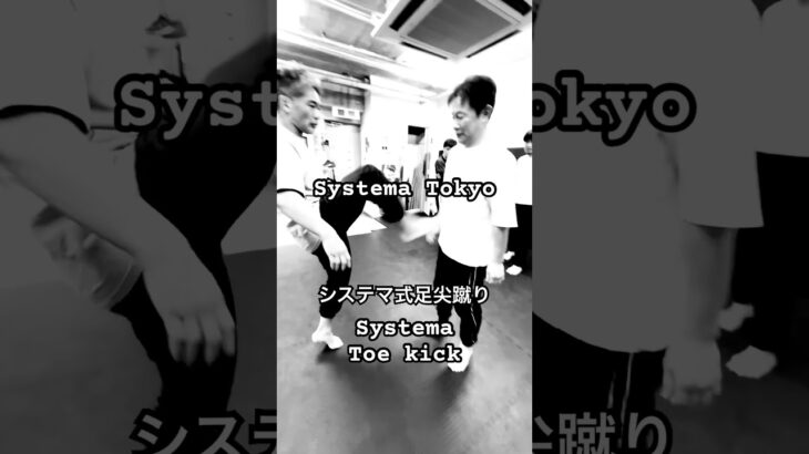 システマ式足尖蹴り　#mikhailryabko #システマ　#リャブコ