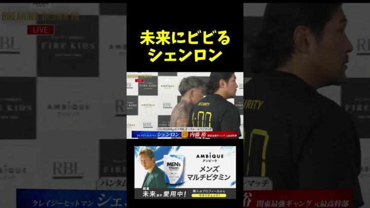 朝倉未来にビビるシェンロン