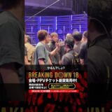 朝倉未来が初めてBreakingDownでブチギレた  #shorts #ブレイキングダウン #breakingdown