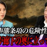 日本の緊急事態条項は“独裁条項”！！緊急事態条項をめぐる深掘り対談