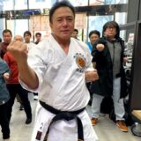 [Sanchin] Breathing Sounds Echo Through Winter Asakusa! Experience Okinawa Karate Together!