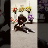 青木宏之先生卒寿祝いでの飛び入り即興演武。受け役　塩田合気道塩田将大先生