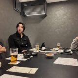 田中雄士が欠場したので急遽はしご酒しながら会議した