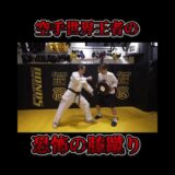 極真空手世界王者の膝蹴り、笑えないレベルで恐ろし過ぎる  #ワンインチチャンネル #格闘技 #石井東吾