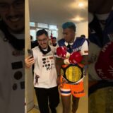 #ジョナスサルシチャ Jonas Salsicha試合直後に密着｜「K-1 GENKI 2026」4.11(土)東京・国立代々木競技場第二体育館