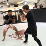 BLACK COMBAT対抗戦メンバーとスパーリングしてみた