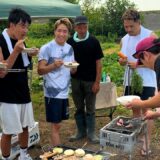 父親と畑で採れた食材を使ってBBQしてみた