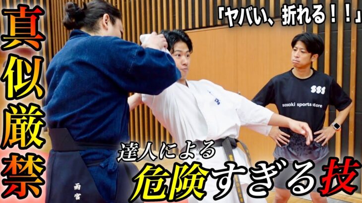 【達人の制圧術】影武流の関節技があまりにも危険すぎて折れかけた