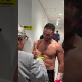 ロレンツォ・ディ・ヴァラ選手3R激闘を終えた勝利の姿。#k1wgp #k1 #k1max